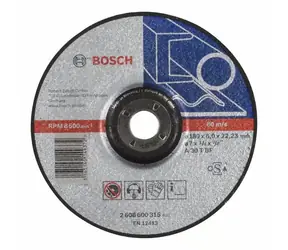 BOSCH Expert for Metal 2608600315 / Tarcza zgrubna profilowana / 180 x 22,23 mm / Grubość: 6,0 mm