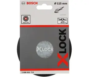 BOSCH 2608601713 / Płyta nośna systemu X-LOCK / 115 mm / szorstka