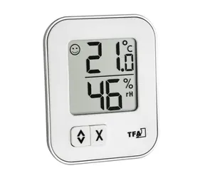 TFA 30.5026.02 - MOXX Termometr cyfrowy z higrometrem biały