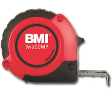 BMI twoCOMP PT14 5m / Taśma miernicza 5m / Szerokość taśmy: 19 mm / zaczep na pasek