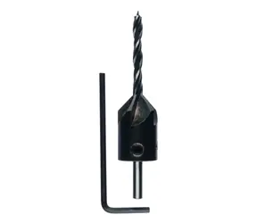 BOSCH 2608595345 / Wiertła spiralne do drewna z pogłębieniem / 3 x 16 mm