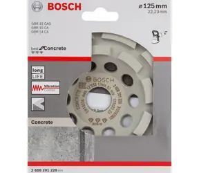 BOSCH Best for Betton 2608201228 / Diamentowa tarcza doniczkowa / 125 mm / 22,23 mm / 1 szt.