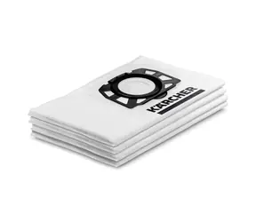 Kärcher 2.863-314.0 Worki filtracyjne z polaru / do WD 2 i 3, SE 4001 i 4002 / 4 szt.