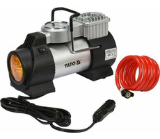 YATO YT-73460 / Kompresor samochodowy z lampką LED / 180W / DC 12V / 150 PSI / 40l-m
