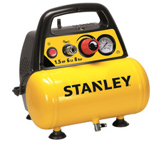 Stanley C6BB304STN071 / Kompresor bezolejowy / 1100W / 6L / Ciśnienie 8 bar / 180 L na minutę