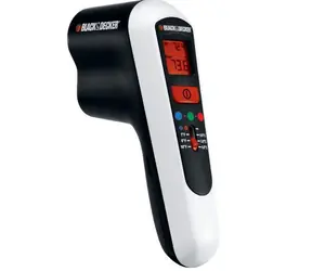 Termometr bezdotykowy Black&Decker TLD100 do wykrywania wycieków ciepła / zakres od -30 do +150°C