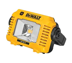 DeWalt DCL077 / Lampa robocza LED na akumulator / 12 V i 18 V / 500 i 1000 i 2000 lm / bez akumulatora