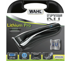 Wahl 1911-0467 Lithium Pro LCD / maszynka do strzyżenia włosów / szerokość ostrza: 45 mm / min. 0,5 mm / 6 grzebieni