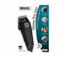 Wahl 20102-0460 Home Pro seria 300 / maszynka do strzyżenia włosów / szerokość ostrza: 45 mm / min. 1mm / 8 nasadek 