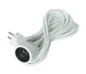 Przedłużacz Solight - złącze 1 gniazdo 10m - 3 x 1,5mm2 biały