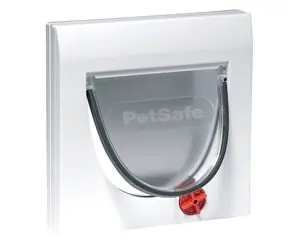 PetSafe Staywell 919 biały / Drzwi bez tunelu / 224x224mm / otwór: 169x169mm / max szerokość ramienia: 162mm / max