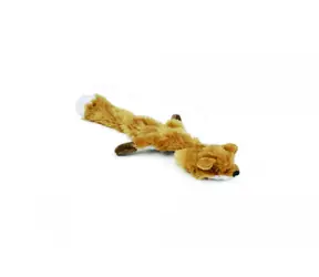 Beeztees Flatino pluszowy gwizdek lis 30cm / Zabawka dla psów 