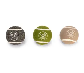 Beeztees Minus One piłka tenisowa 3szt 6cm / Zabawka dla psów 