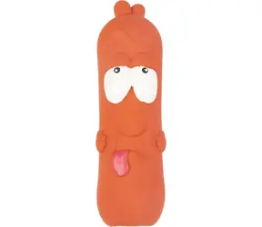Kiełbasa lateksowa Flamingo 20cm / Zabawka dla psów 