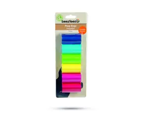 Worki na odchody Beeztees Rainbow Dog 6x20 szt