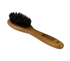 BAMBOO GROOM Średnia owalna szczotka z naturalnym włosiem niedźwiedzia