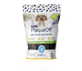 ProDen PlaqueOff Mini Dental Bones warzywne 340g