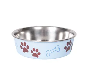 Karlie Miska ze stali nierdzewnej z powłoką z tworzywa sztucznego niebieska 21cm 1500ml