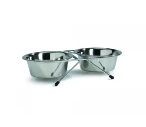 Stojak Beeztees z 2 miskami 463 1,80L