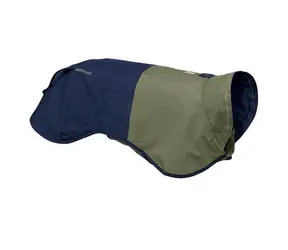 Ruffwear Sun Shower w kolorze granatowym - rozmiar L / wodoodporna kurtka dla psów