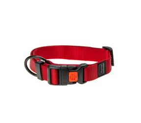 Karlie ASP Obroża czerwona - rozmiar L 45-65cm 25mm