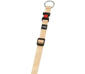 Karlie- Obroża Flamingo ASP beżowa - rozmiar L 45-65cm 25mm