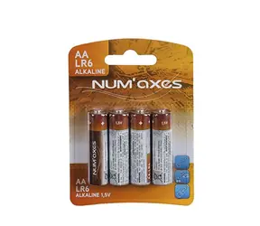 Bateria Num'axes 1,5 V LR06, opakowanie 4 szt