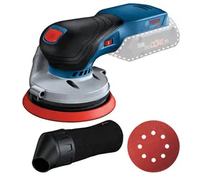 BOSCH 0601372201 GEX 18V-125 / Akumulatorowa szlifierka mimośrodowa / 18 V / Średnica 125 mm / 10 000 obr./min / bez akumulatora