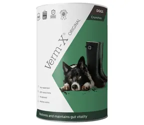 VERM-X Naturalny granulat przeciw pasożytom jelitowym dla psów 325g
