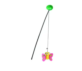 Beeztees DAISY Teaser dla kotów plastikowy 40cm