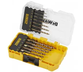 DeWalt DT70710 / Zestaw wierteł do metalu Extreme 2 / HSS-G / 1,5-7 mm / 13 szt. 
