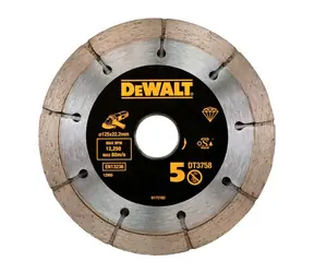 DeWalt DT3758 / Podwójny dysk do usuwania zaprawy / Średnica 125x22,2 mm