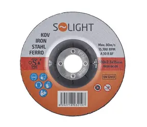 Ściernica Solight do stali 100 x 2,5 x 16 mm