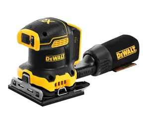 DeWalt DCW200N / Akumulatorowa szlifierka wibracyjna / 18V / 108x115 mm / 8000-13500 oscylacji-min / bez akumulatora