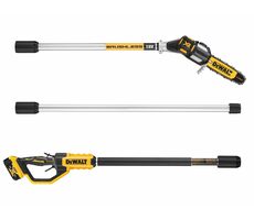 DeWalt DCMPS567P1 / Akumulatorowa piła łańcuchowa / 18V / Li- ION / 1x 5Ah / ładowarka / drążek 20cm