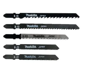 Makita A-86898 Zestaw brzeszczotów 5 szt. / do wyrzynarek B10 i B13 i B16 i B22 i B23