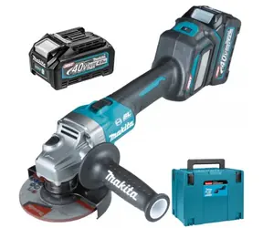 Makita GA023GM201 / Akumulatorowa szlifierka kątowa / 40V / 125 mm / 8500 obr./min / 2x 4,0 Ah