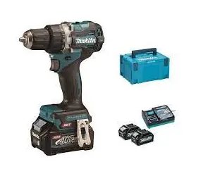 Makita DF002GA201 / Wiertarko-wkrętarka akumulatorowa / 40V / 2x2,0Ah / 0-2200 obr/min / 64 Nm