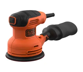 Black&Decker BEW210 / Szlifierka mimośrodowa / 230W / Średnica 125 mm / 14 000 obr./min / 28 000 oscylacji-min / wychylenie 2,4 mm