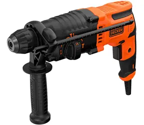 Black&Decker BEHS01K / Kombinacja wiertarki udarowej i siekacza / 650W / 1600 obr./min / 5500 uderzeń-min / 1,4J / SDS- PLUS