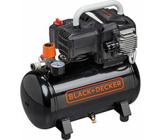 Black&Decker NUNKBN304BND309 / Kompresor bezolejowy / 1100W / 12L / Ciśnienie 10 bar / 185 L na minutę