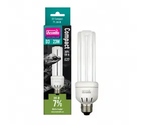Kompaktowa Lampa Gadzi Arcadia D3 23W 7.0 UVB