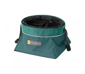 Ruffwear Quencher Cinch Top-tumalo-turkusowy-M / Miska dla psa 
