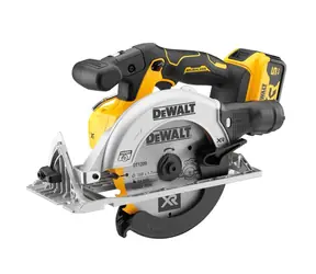 DeWalt DCS565P2 / Akumulatorowa piła tarczowa / 18V / 2x 5,0Ah / Średnica ostrza 165 mm / Głębokość cięcia 55 mm / 5150 obr./min 