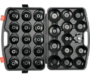 YATO YT-0596 / Zestaw kluczy nasadowych do filtra oleju 30 szt.