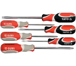 YATO YT-2668 / Zestaw wkrętaków 6 szt. / magnetyczny