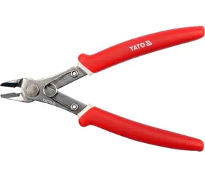 YATO YT-2262 / Szczypce elektryczne 125 mm / Stal nierdzewna