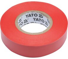 YATO YT-81592 / Taśma izolacyjna elektryczna PVC 15mm / 20m / czerwona
