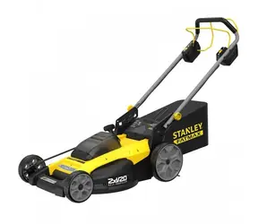 Stanley V20 SFMCMWS251M / Kosiarka akumulatorowa / 18 V / szerokość koszenia 49,5 cm / kosz 40 l / 2 x 4,0 Ah