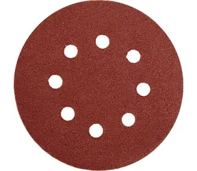 YATO YT-83452 / Papier ścierny z otworami / średnica 125 mm / ziarnistość 60 / rzep / 5 szt.